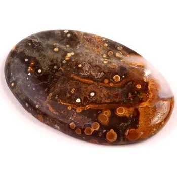 První čtění Kabošon Ocean Jasper č.5647 (37x24x5mm)