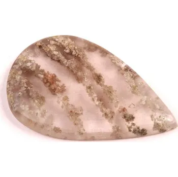 Přírodní kámen Kabošon Moss Quartz č.5600 (38x24x5mm)