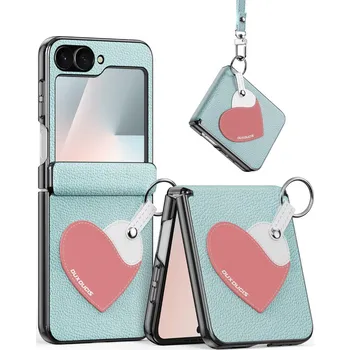 Pouzdro na mobilní telefon DUX 118730 DUX LUVY Obal se šňůrkou pro Samsung Galaxy Z Flip7 FE 5G / Flip6 5G LOVE