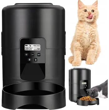 Miska pro psa AUTOMATICKÝ DÁVKOVAČ KRMIVA PRO KOČKY, PŘESNÉ DÁVKOVÁNÍ, DLOUHÁ ŽIVOTNOST