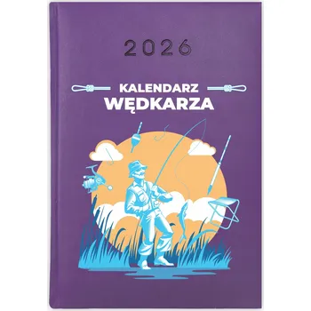Kalendář Knižkový kalendář 2026 A5 Cute Cups fialový