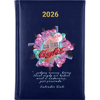 Kalendář Knižní kalendář 2026 A5 modrý