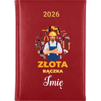 Kalendář Knižní kalendář 2026 A5 FunnyCase červený