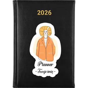 Kalendář Knižkový kalendář 2026 A5 černý