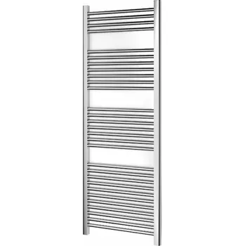 Radiátor Koupelnový radiátor teplovodní Warmtec 680 W 550 x 1500 mm stříbrný