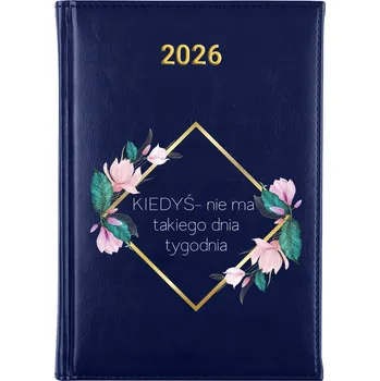 Kalendář Knižní kalendář 2026 A5 modrý