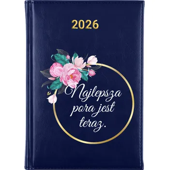 Kalendář Knižní kalendář 2026 A5 modrý