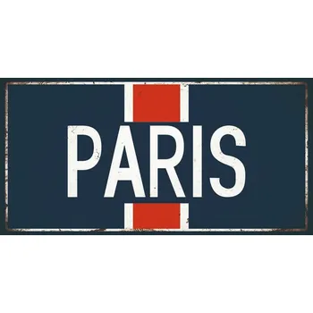 Obraz Plechová cedule Paris