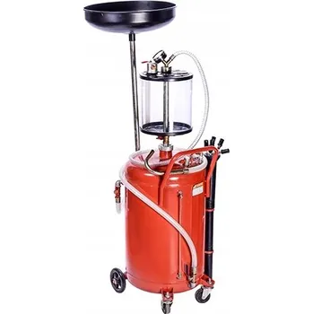 VÝMĚNÍK OLEJE 80L S 10L NÁDOBOU - ODSÁVAČKA / VYSÁVAČKA PRO VÝMĚNU A VYPOUŠTĚNÍ OLEJE