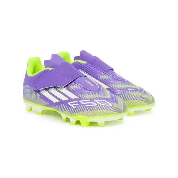 Kopačky Boty na fotball adidas F50 Club Hook-and-Loop Firm/Multi-Ground Boots Kids JI0036 Fialová 38_23