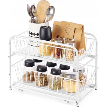 police KUCHYŇSKÉ POLICE REGÁL ORGANIZÉR VÝSUVNÉ POLICE INDUSTRIÁLNÍ STYL LOFT