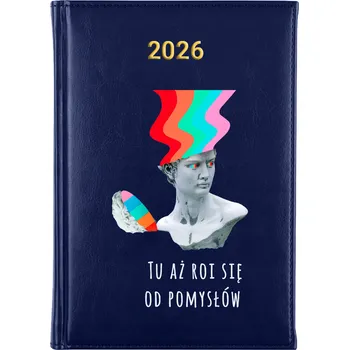 Kalendář Knižní kalendář 2026 A5 modrý