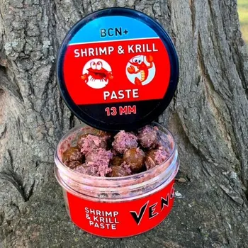 Boilies Feeder Mania Venom Shrimp &amp; Krill Paste Boilie 13 mm BCN+