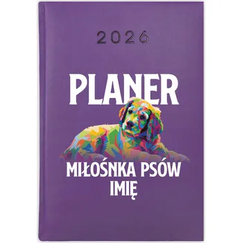 Kalendář Knihový kalendář 2026 A5 fialový