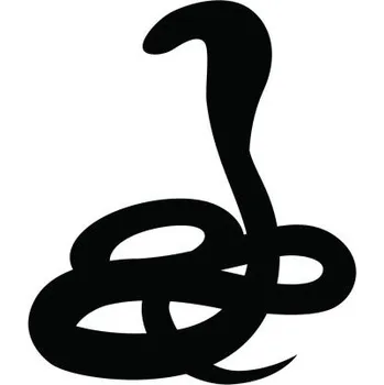 Samolepicí dekorace na vozidlo Samolepka na auto - Kobra královská