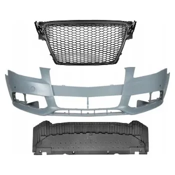 Posilovač řízení Přední nárazník pro Audi A4 B8 2007-2011 + otvory pro parkovací senzory