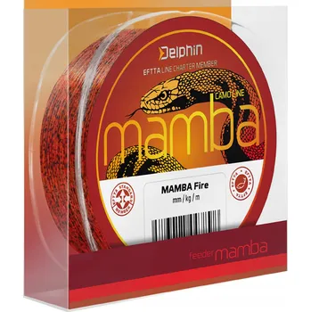 Vlasec vlasec Delphin MAMBA Feeder Fire 0,23 mm 4,3 kg 300 m
