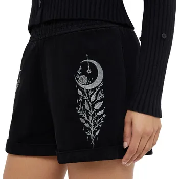 Dámské kraťasy kraťasy dámské KILLSTAR - Moon Fang - Black - L