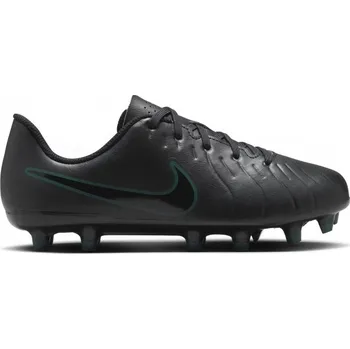 Sport Nike Tiempo Legend 10 Club Juniors Firm Ground Football Boots Black/Green 3 (35.5)