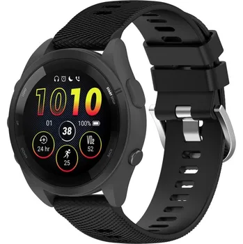 VSECHNONAMOBIL 57248 RUBBER Silikonový řemínek Garmin Forerunner 265S černý