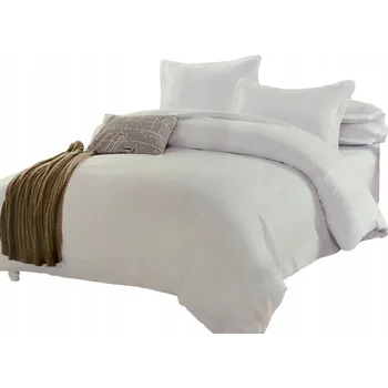 Povlečení HOTELOVÁ SADA POVLEČENÍ 160x200 + 2X 70x80CM 100% BAVLNA BÍLÁ BAVLNA