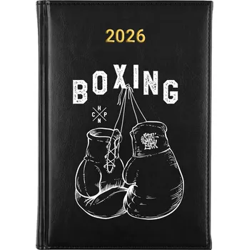 Kalendář Knižní kalendář 2026 A5 FunnyCase černý