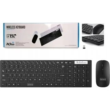 Sada klávesnice a myši Zenwire černá