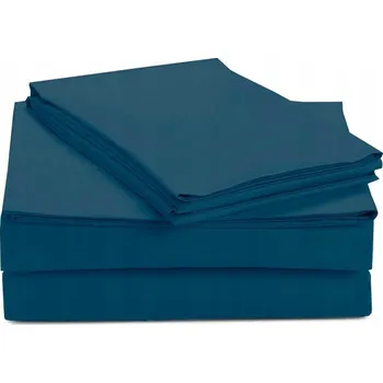 Prostěradlo Prostěradlo klasické BestLowCost bavlněný satén 200 x 220 cm