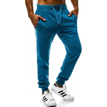 J STYLE pánské tepláky Jogger modré velikost XL