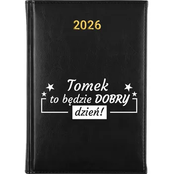 Kalendář Knižkový kalendář 2026 A5 černý