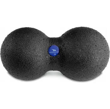 Masážní míček Dvojitý masážní míček Yakimasport 16 cm x 8 cm černý