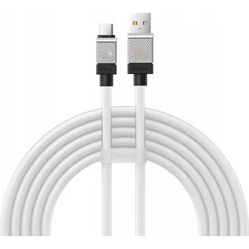 Datový kabel Kabel Baseus USB - USB typ C 2 m bílý