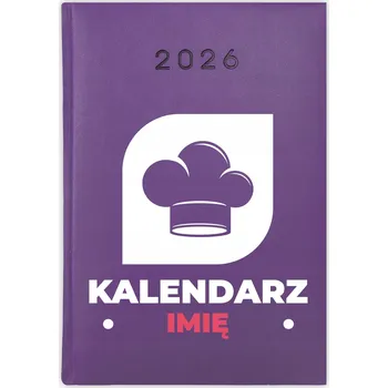 Kalendář Knihový kalendář 2026 A5 fialový