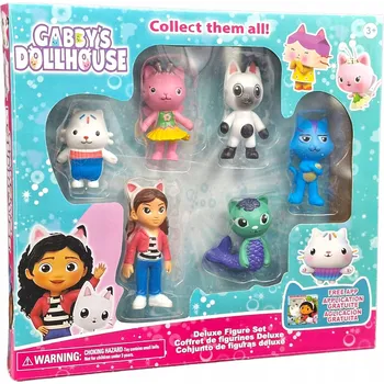 Gabby's Dollhouse Figurky 6 ks Gábinin Kouzelný Domek Sada