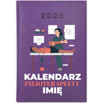 Kalendář Knihový kalendář 2026 A5 fialový