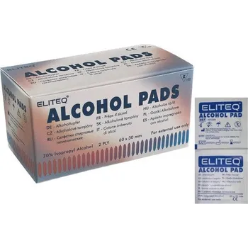 Dezinfekce ELITEQ Dezinfekční čtverečky - před vpichem - 100ks