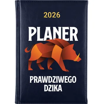 Kalendář Knižkový kalendář 2026 A5 FunnyCase modrý