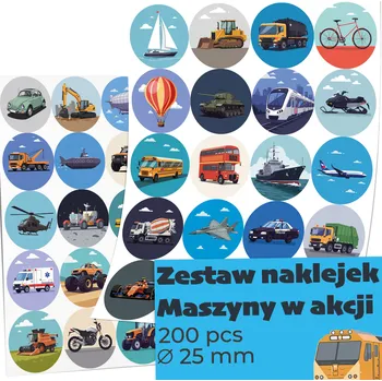 samolepka Motivační Samolepky Tobby 200 ks