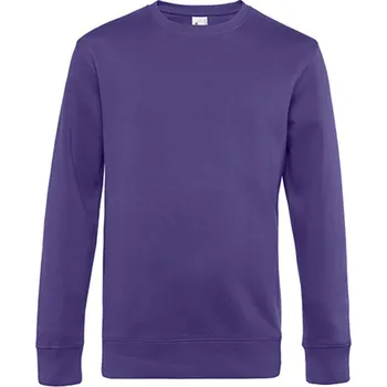 Pánská mikina B&amp;C Unisex mikina WU01K Radiant Purple L