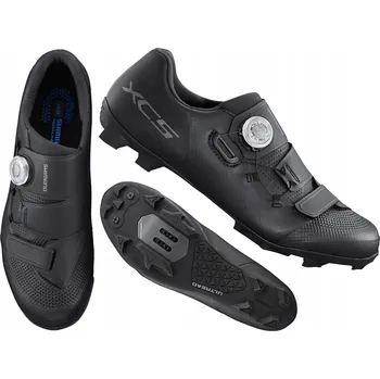 Pánské cyklistické tretry Shimano SH-XC502 MTB s montáží na pedály vel. 43