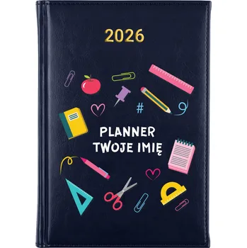 Kalendář Knižkový kalendář 2026 A5 FunnyCase modrý