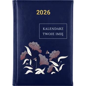 Kalendář Knižní kalendář 2026 A5 modrý