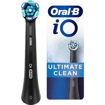 Elektrický zubní kartáček Hlavice k zubnímu kartáčku pro elektrický zubní kartáček Oral B iO Ultimate Clean Black