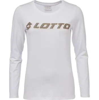 Dámské tričko Dámské triko Lotto LEONTA XL Bílá, Šedá, Žlutá