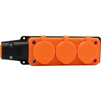 Elektrická zásuvka Prodlužovací přívod F-Elektro oranžový