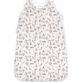 Spacák ALBERO MIO Dětský spací pytel 62x34cm - Zoo svět