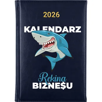 Kalendář Knižkový kalendář 2026 A5 FunnyCase modrý