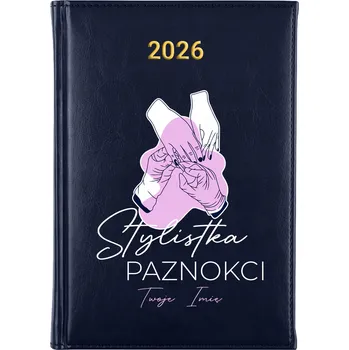 Kalendář Knižkový kalendář 2026 A5 FunnyCase modrý