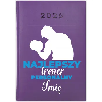 Kalendář Knihový kalendář 2026 A5 fialový