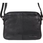 Sendi Design Dámská kožená taška přes rameno DARJA černá